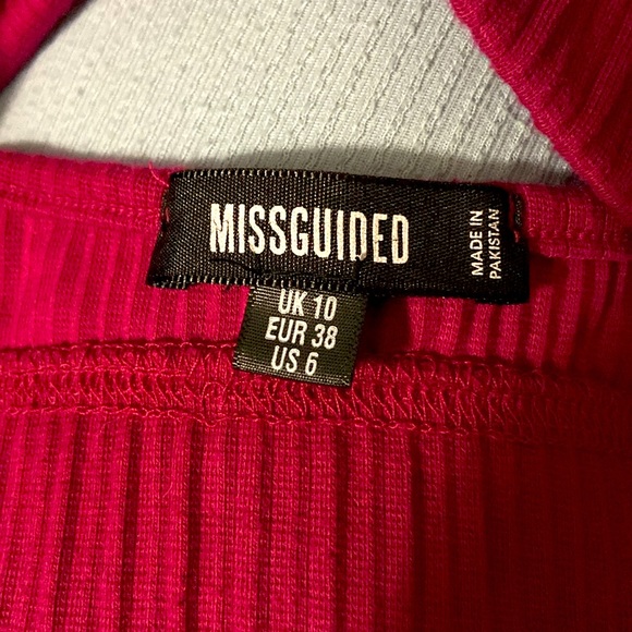 Misguided ribbed halter top - Picture 4 of 4